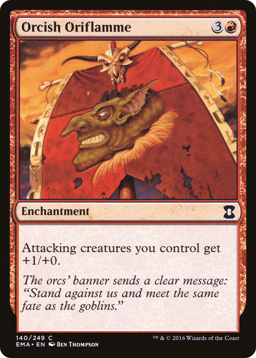 Orcish Oriflamme (EMA-140) - common - Foil