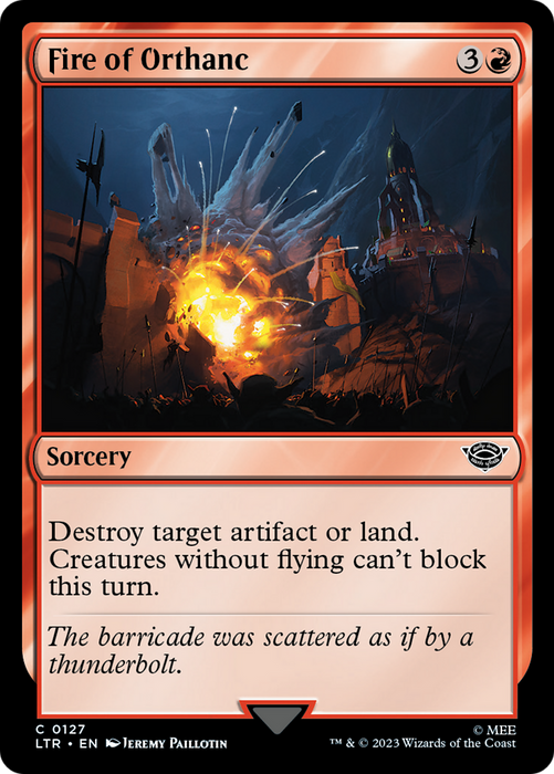 Fire of Orthanc (LTR-127) - common