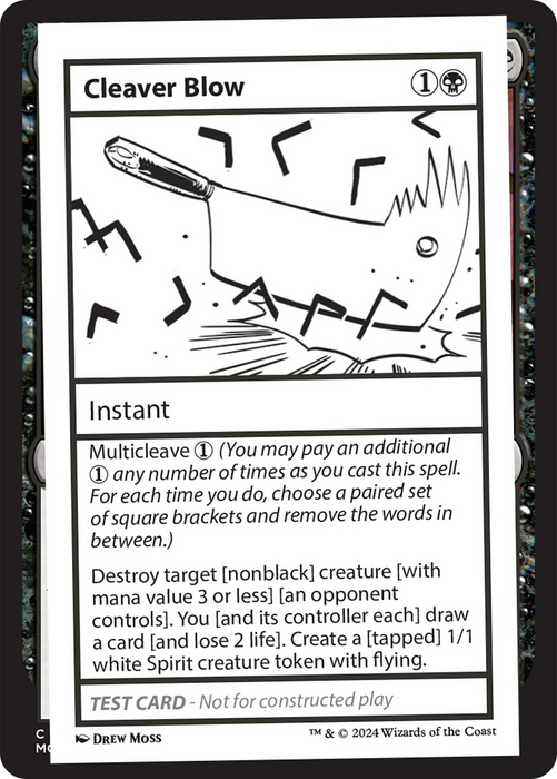 Cleaver Blow (MB2PC-306) - rare