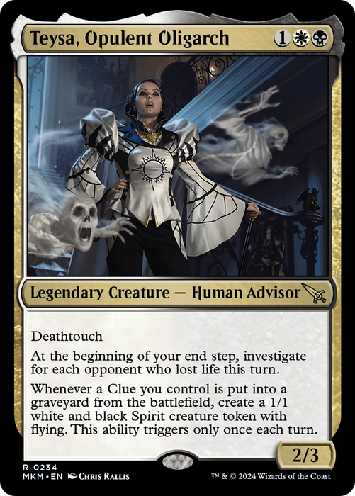 Teysa, Opulent Oligarch (MKM-234) - rare - Foil