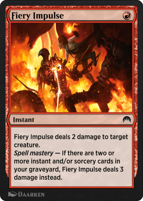 Fiery Impulse (EA2-013) - common