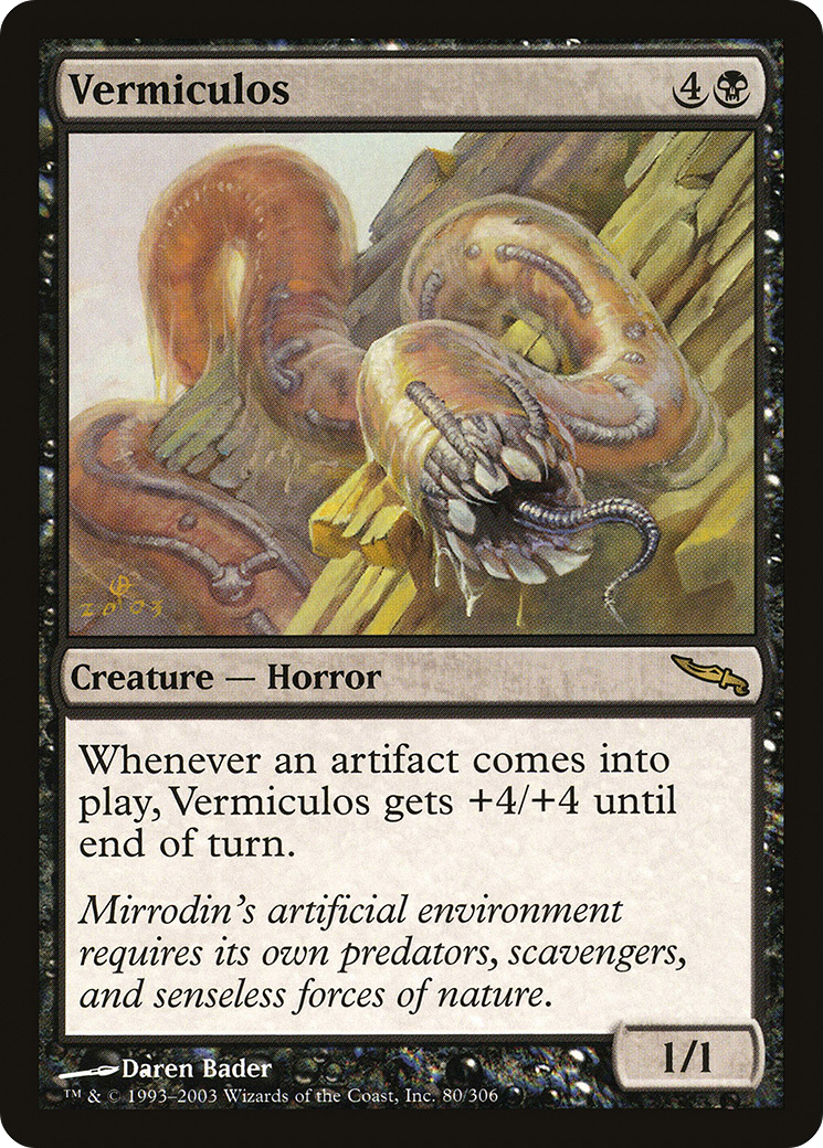 Vermiculos (MRD-080) - rare - Foil