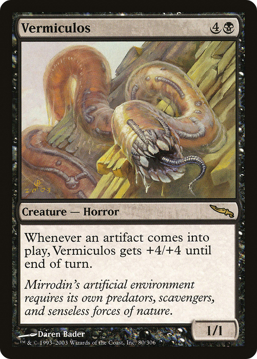 Vermiculos (MRD-080) - rare - Foil