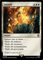 Farewell (WHO-798) - rare - Foil