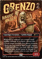Grenzo, Havoc Raiser (SLD-1621) - rare (Borderless)