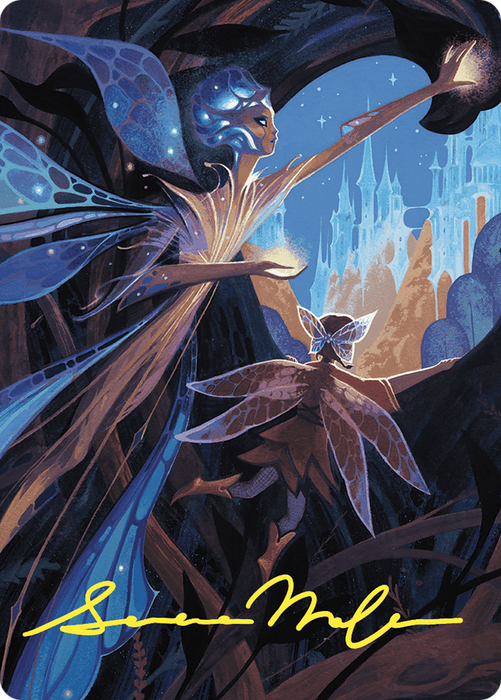 Kindred Discovery // Kindred Discovery (AWOE-067) - common (Borderless) - Foil