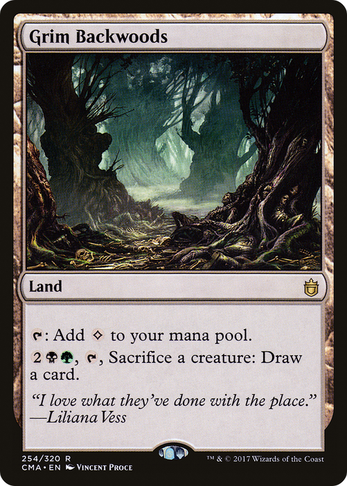 Grim Backwoods (CMA-254) - rare