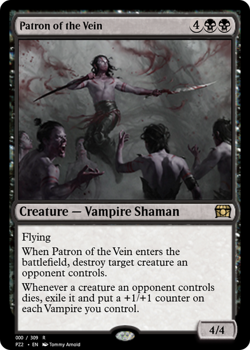 Patron of the Vein (PZ2-65727) - rare - Foil