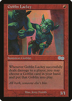 Goblin Lackey (USG-190) - uncommon