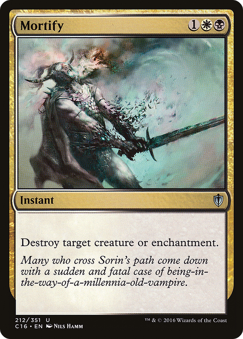 Mortify (C16-212) - uncommon