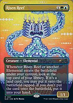 Risen Reef (SLD-1257) - rare (Borderless)
