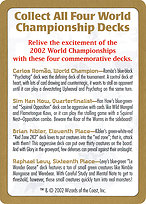 2002 World Championships Ad (WCD-000) - common