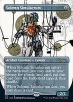 Solemn Simulacrum (SLD-1113) - rare (Borderless)