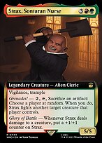 Strax, Sontaran Nurse (WHO-444) - rare: (Extended Art)