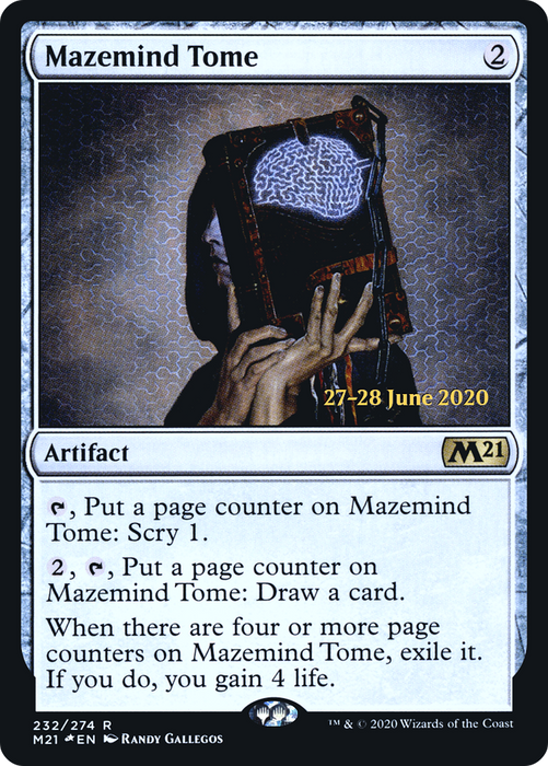 Mazemind Tome (PRE-232S) - rare - Foil