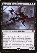 Burning-Rune Demon (PPKHM-81P) - mythic
