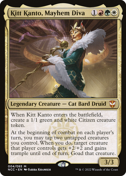 Kitt Kanto, Mayhem Diva (NCC-004) - mythic - Foil