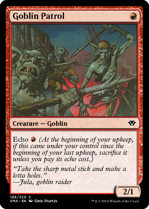 Goblin Patrol (VMA-169) - common - Foil
