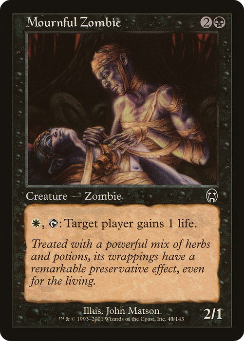 Mournful Zombie (APC-043) - common