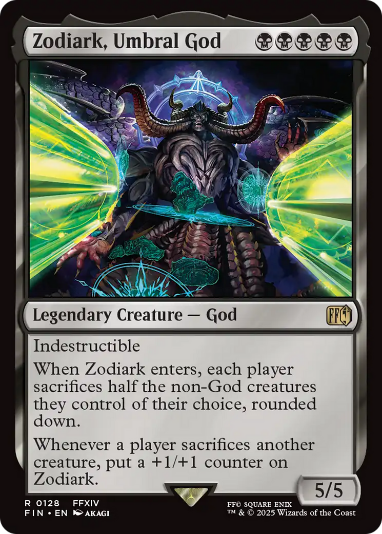 Zodiark, Umbral God (FIN-128) - rare - Foil