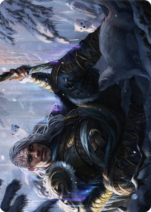 Jorn, God of Winter // Jorn, God of Winter (AKHM-047) - common (Borderless) - Foil