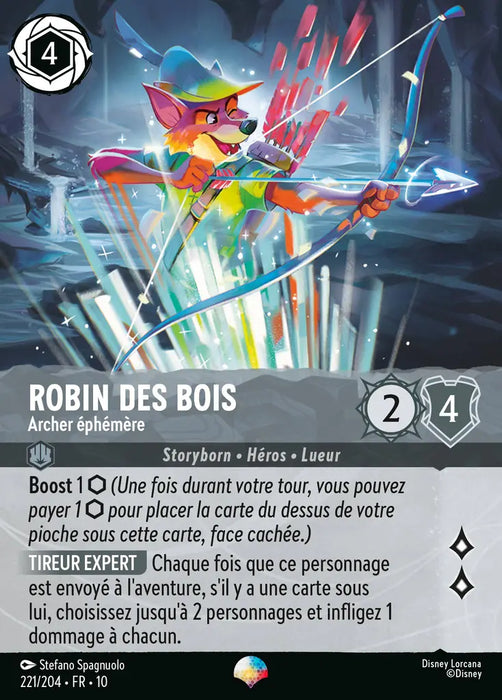 Robin des Bois - Archer éphémère (Épique) (221/204) - LDLP - Épique - Holofoil