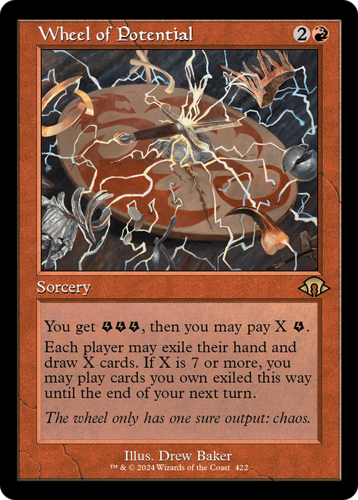 Wheel of Potential (MH3-422) - rare - Foil
