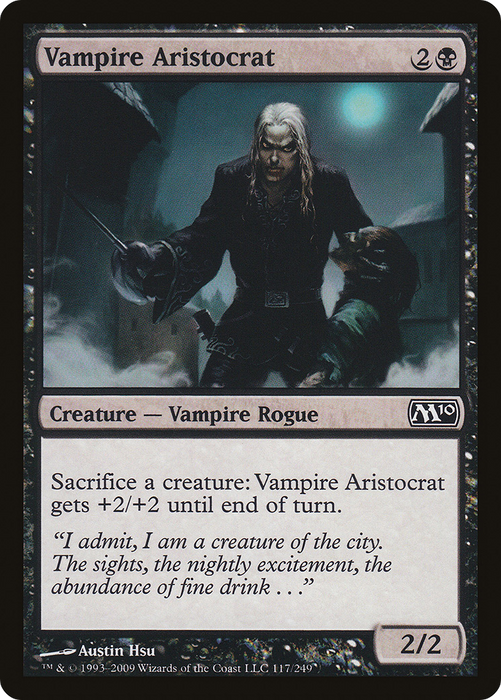 Vampire Aristocrat (M10-117) - common - Foil
