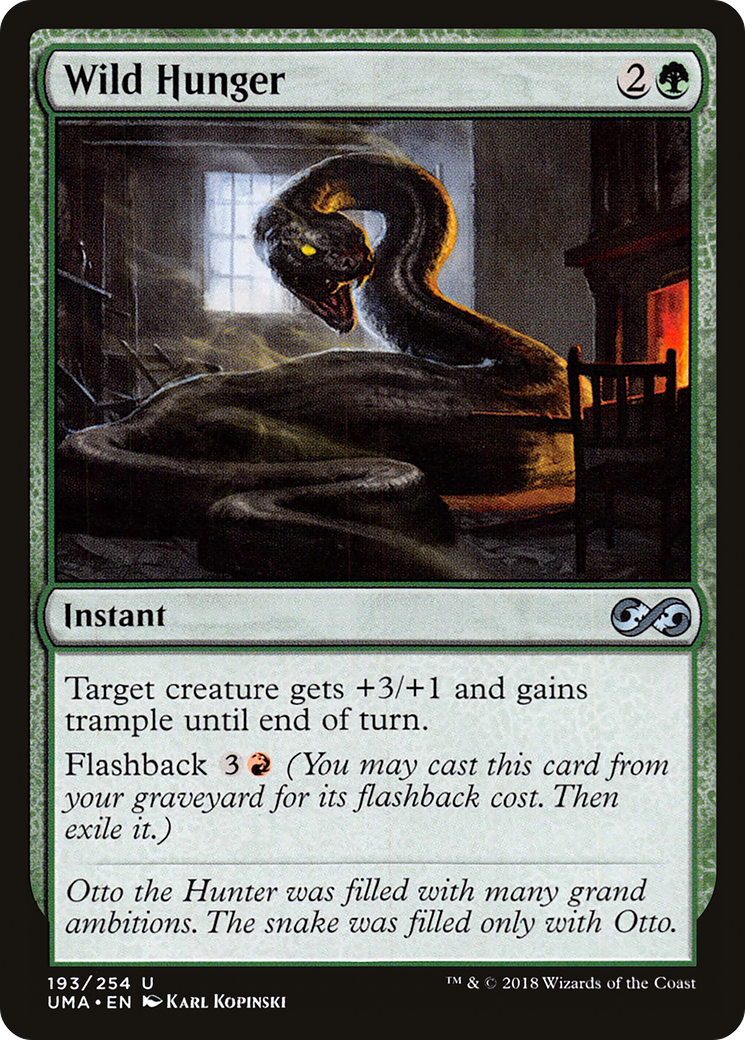 Wild Hunger (UMA-193) - uncommon - Foil