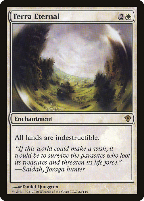 Terra Eternal (WWK-022) - rare - Foil