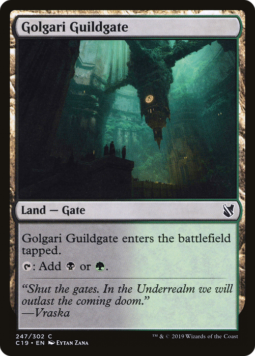Golgari Guildgate (C19-247) - common