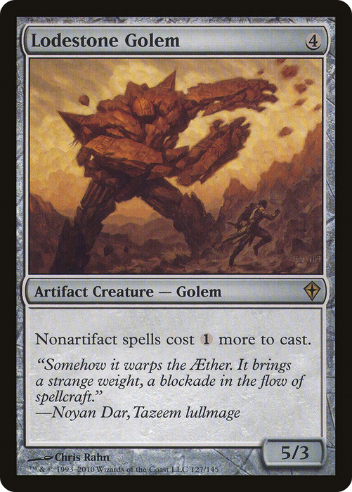 Lodestone Golem (WWK-127) - rare