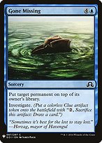 Gone Missing (LIST-SOI-67) - common