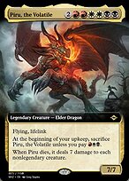 Piru, the Volatile (PRM-91347) - rare - Foil