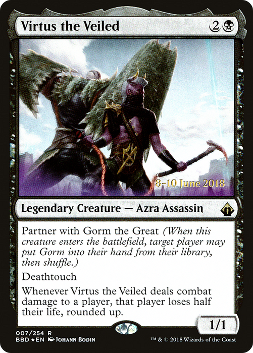 Virtus the Veiled (LARP-07S) - rare - Foil