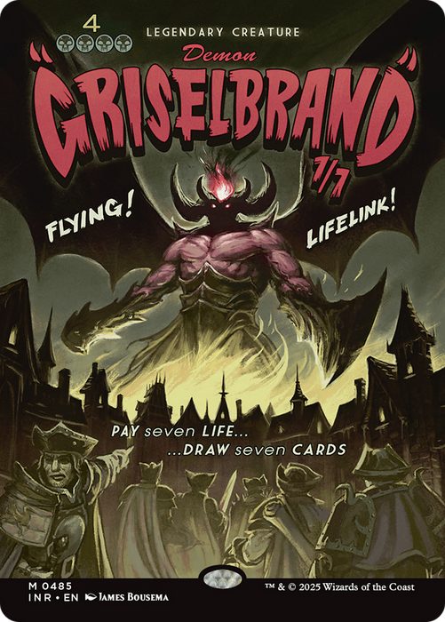 Griselbrand (INR-485) - mythic: (Showcase) (Borderless)