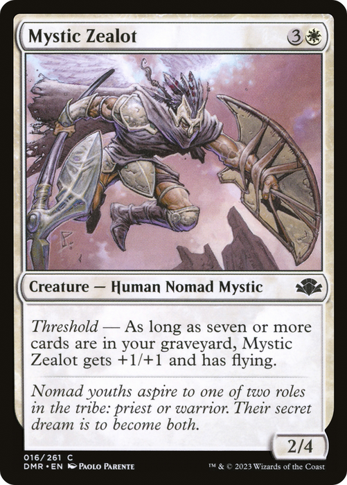 Mystic Zealot (DMR-016) - common - Foil