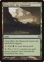 Oran-Rief, the Vastwood (ZEN-221) - rare - Foil