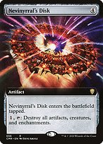 Nevinyrral's Disk (CMR-696) - rare: (Extended Art)