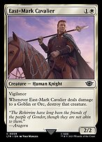 East-Mark Cavalier (LTR-009) - common - Foil