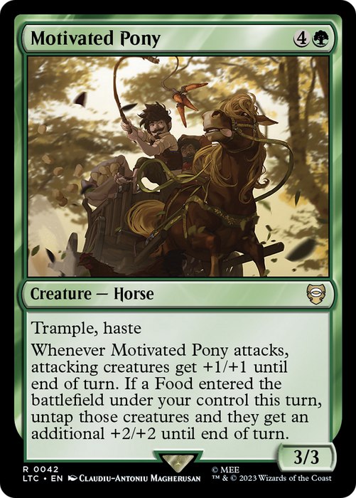 Motivated Pony (LTC-042) - rare