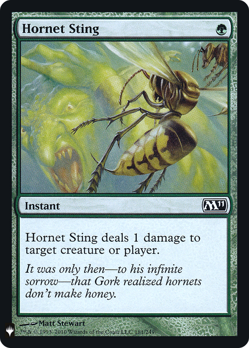 Hornet Sting (LIST-M11-181) - common - Foil
