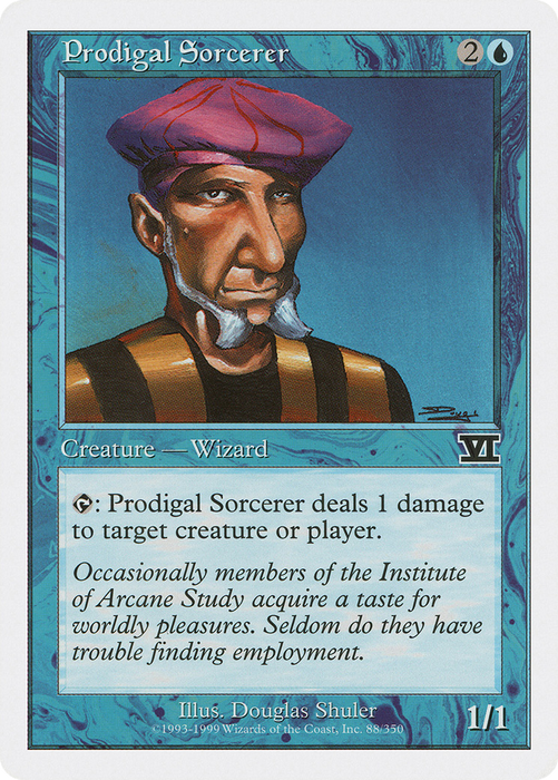 Prodigal Sorcerer (6ED-088) - common