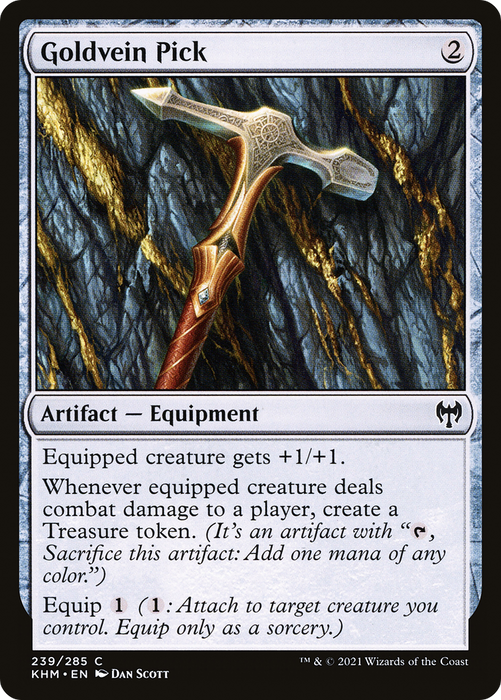 Goldvein Pick (KHM-239) - common