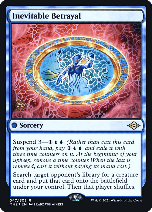 Inevitable Betrayal (PRE-47S) - rare - Foil