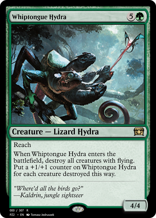 Whiptongue Hydra (PZ2-70657) - rare - Foil