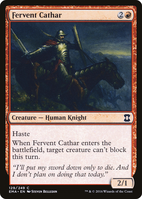 Fervent Cathar (EMA-129) - common
