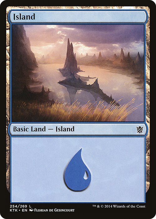 Island (KTK-254) - common - Foil