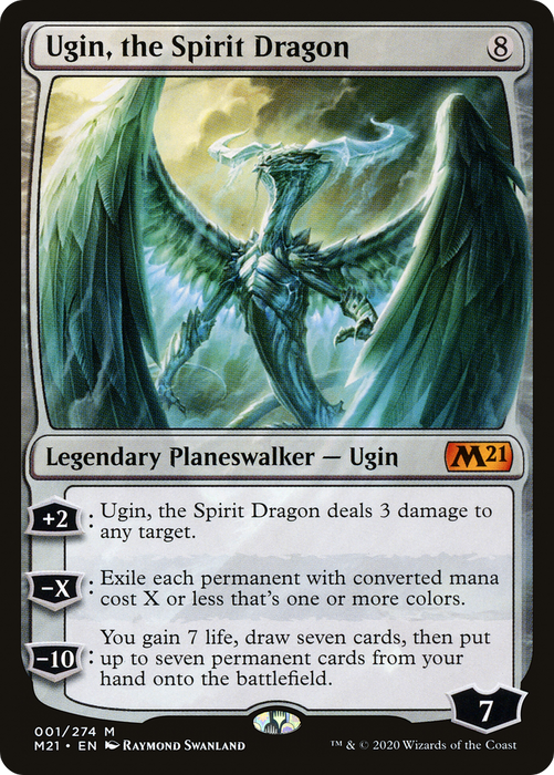 Ugin, the Spirit Dragon (M21-001) - mythic - Foil