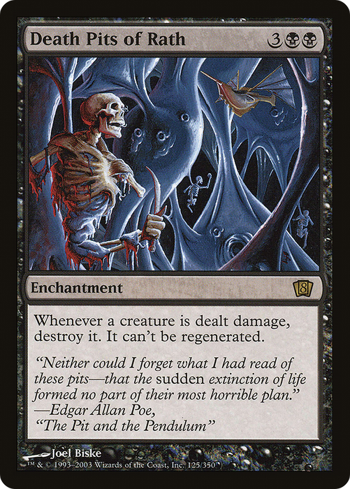 Death Pits of Rath (8ED-125★) - rare - Foil